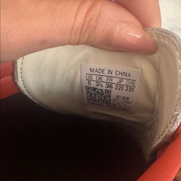 Adidas Samba OG leopard cheetah animal-print striped trainers- size M4/W5 - Picture 9 of 10